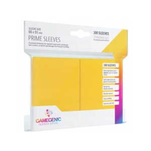 Obaly na karty - Gamegenic - Prime Sleeves Yellow 66 x 91 mm - 100 ks