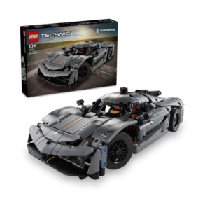 LEGO Technic 42173 Sivé hyperauto Koenigsegg Jesko Absolut