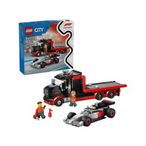 LEGO - City 60493 Výstavný nákladiak F1 s pretekárskym autom Audi F1