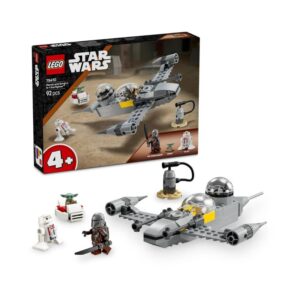 LEGO - Star Wars 75410 Mando, Grogu a stíhačka N-1 Starfighter