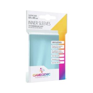 Obaly na karty - Gamegenic - Inner Sleeves Clear - 100 ks